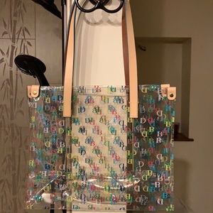 Clear medium Dooney and Bourke bag